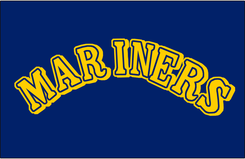 Seattle Mariners 1989-1992 Batting Practice Logo DIY iron on transfer (heat transfer)
